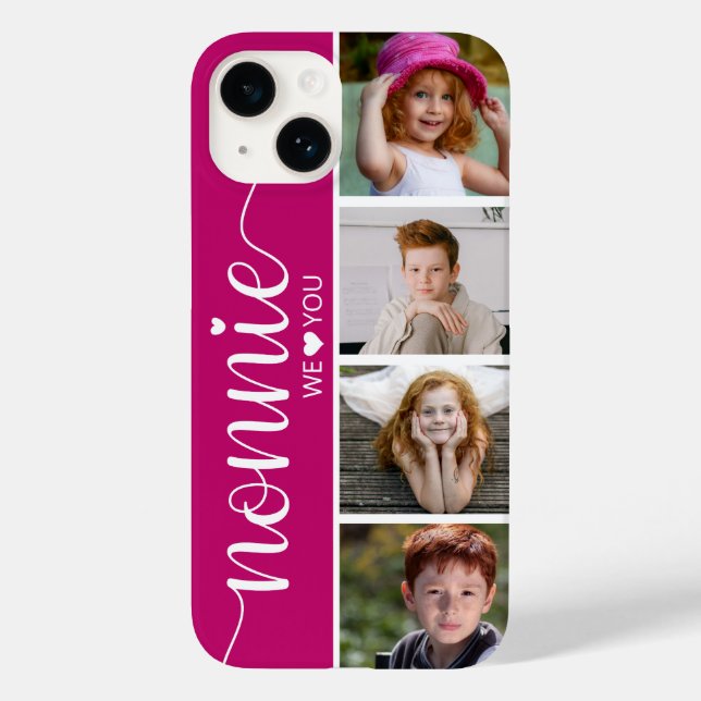 Nonnie 4 Photo Case-Mate iPhone Case (Back)