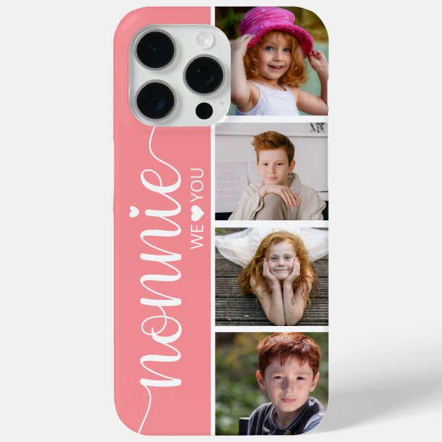 Nonnie 4 Photo Case-Mate iPhone Case (Back)