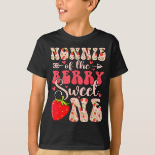 Nonnie Of The Berry Sweet One 1st Birthday Strawbe T-Shirt
