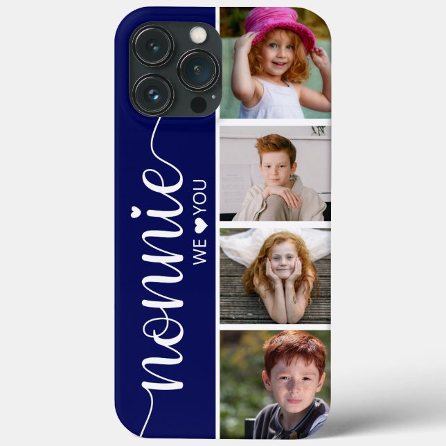 Nonnie We Love You Photo Case-Mate iPhone Case (Back)