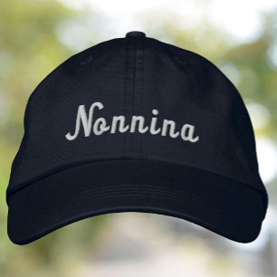 Nonnina Italian Grandmother Embroidered Hat