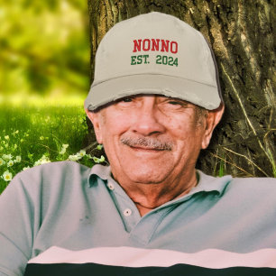 Nonno - est.2026 Embroidered Baseball Cap