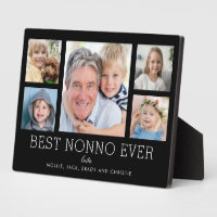 Nonno Grandfather Grandchildren Photo Collage