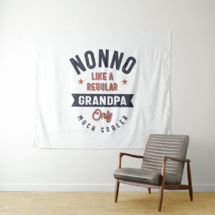 Nonno Like a Regular Grandpa Only Much Cooler Tapestry