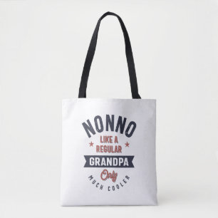 Nonno Like a Regular Grandpa Only Much Cooler Tote Bag