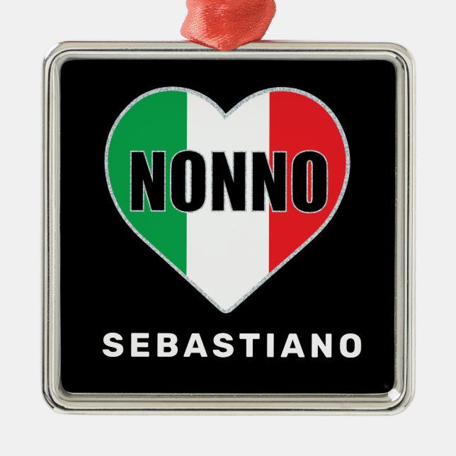 Nonno Ornament (Front)
