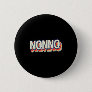 Nonno Retro Vintage Classic Style Illustration 2 Inch Round Button