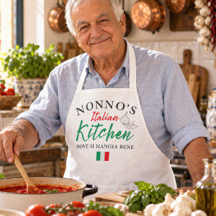 Nonno’s Italian Kitchen Apron - Dove Si Mangia Ben