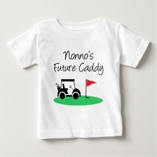 Nonno's Future Caddy Italian Grandchild Baby T-Shirt