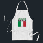 Nonno's Kitchen Italian Flag Standard Apron<br><div class="desc">Nonno's Kitchen featuring the flag of Italy. Great for an Italian grandfather that loves to cook. Let everyone know that the kitchen belongs to a special,  Italian grandpa. A great gift for any Nonno that loves cooking!</div>