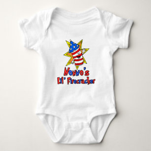 Nonno's Little Firecracker Baby Bodysuit