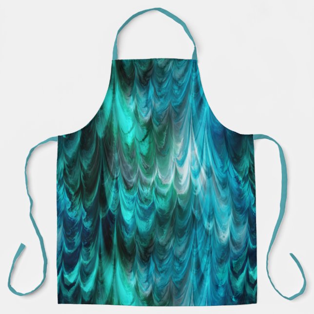 nonpareil kelpie teal : apron (Front)