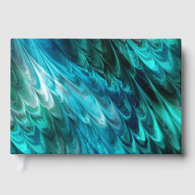 nonpareil kelpie teal : guest book (Front)