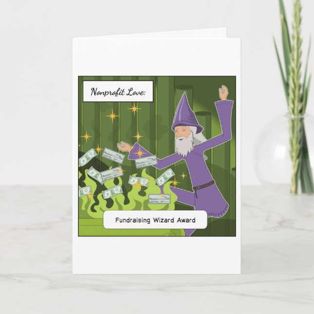 Nonprofit Fundraiser Thank You Card (Front)