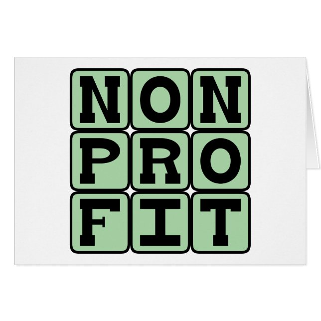 Nonprofit, Organization Designation (Front Horizontal)