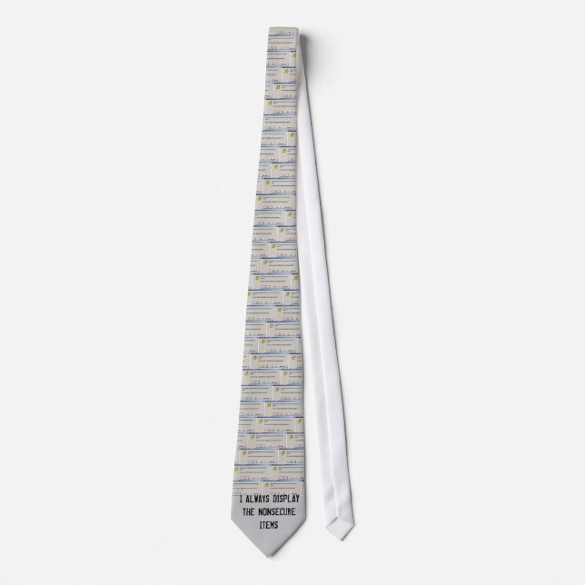 Nonsecure Items Tie (Front)