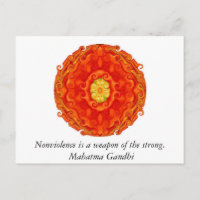 Nonviolence is a weapon of the strong. - Gandhi