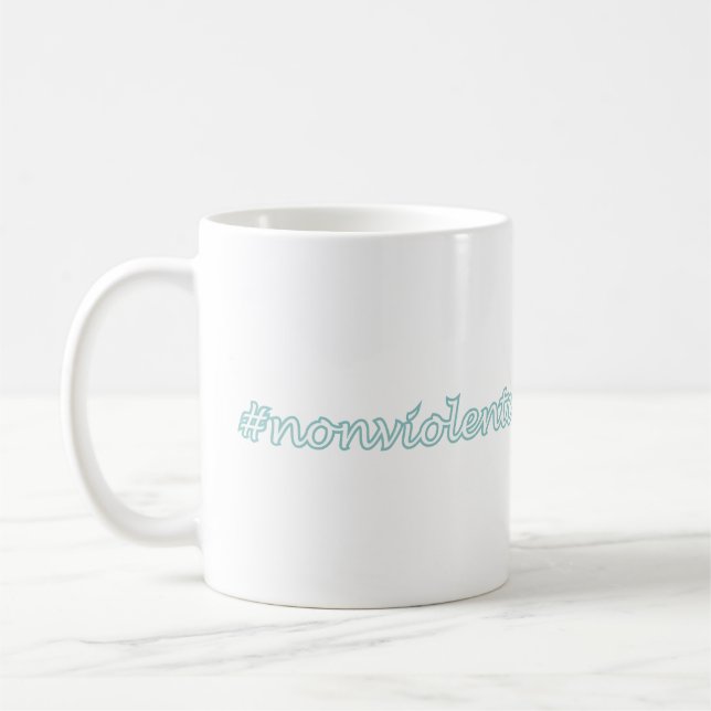 #NonviolentCommunication NVC Coffee Mug (Left)