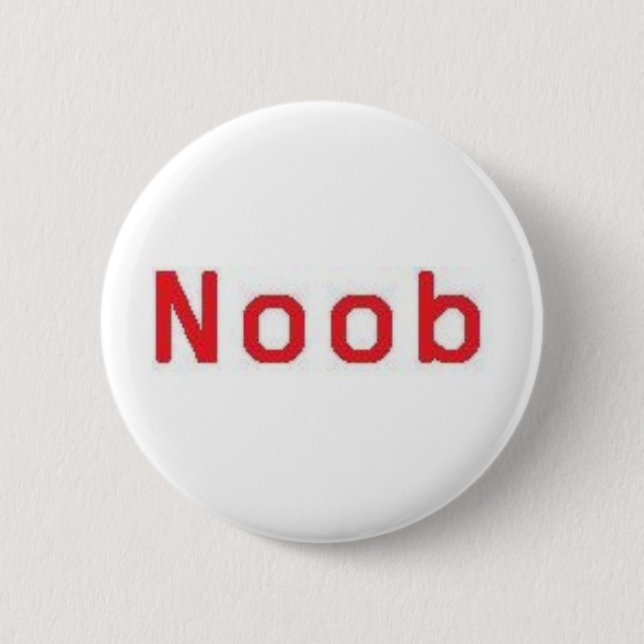 Noob 2 Inch Round Button (Front)
