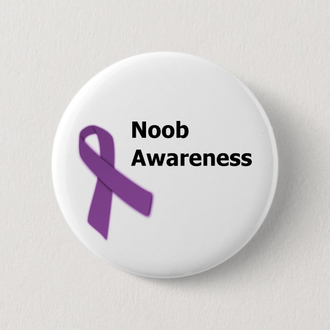 Noob Awareness Button (Front)