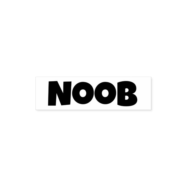 Noob Self-inking Stamp (Design)