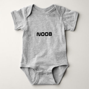Noob spacey baby by Custy Noob Productions Bodysuit