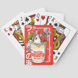 Noodle Anime Girl Card