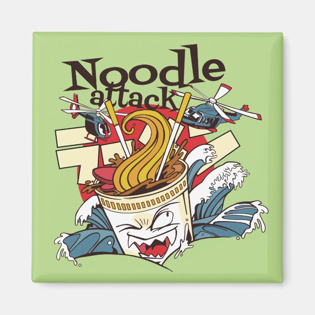 Noodle Attack Magnet (Front)