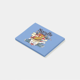 Noodle Attack Post-it Notes