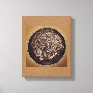 Noodle Bowl Canvas