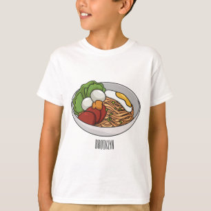 Noodle cartoon illustration T-Shirt