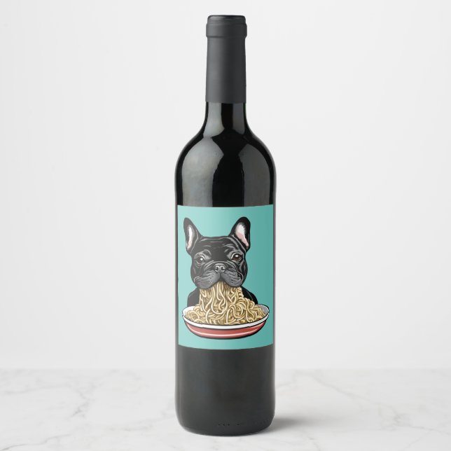 Noodle Eater Wine Label (Front)