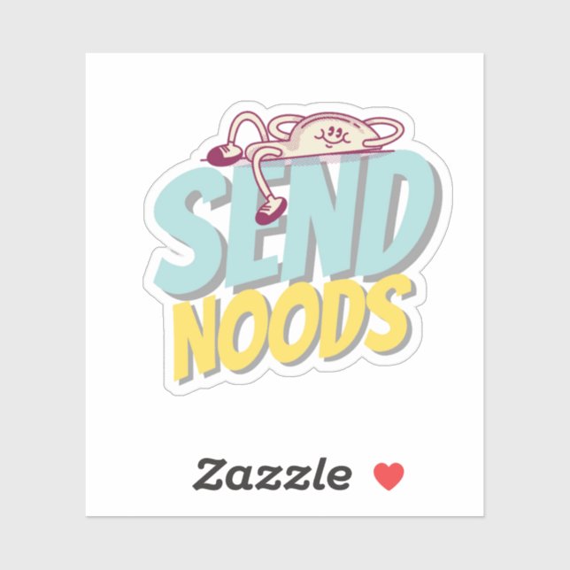 Noodle Fun Food Themed Sticker  (Sheet)