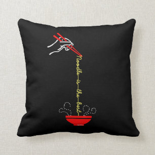 Noodle is the best throw pillow