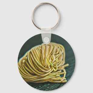 Noodle lover design keychain