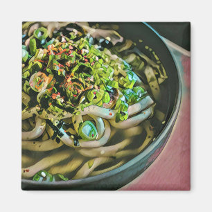 Noodle lover design magnet