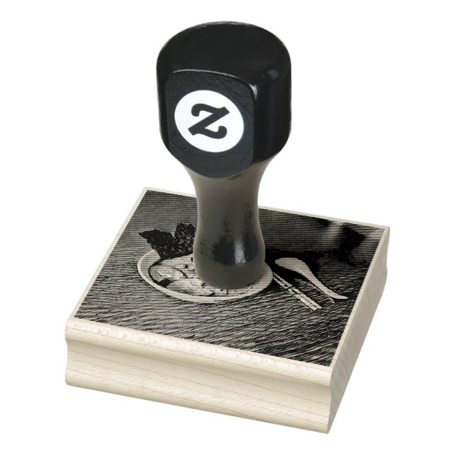 Noodle lover design rubber stamp (Stamp)