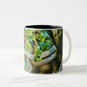 Noodle lover design Two-Tone coffee mug