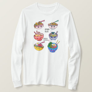 Noodle Shirt, Ramen Rice Sweater, Asian Food Shirt