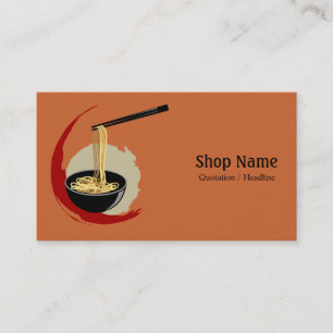 Noodle Shop Business Card