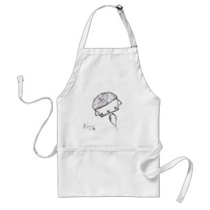 Noodle Spaceship Apron