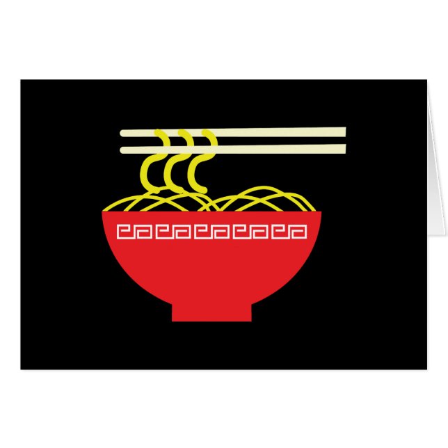 Noodles Card (Front Horizontal)