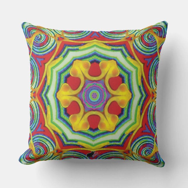 Noodles Coussin Kaleidoscope (Recto)