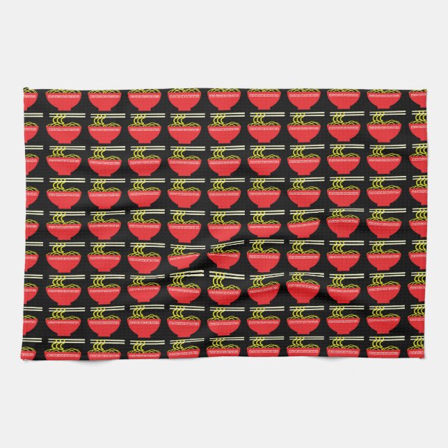 Noodles Kitchen Towel (Horizontal)