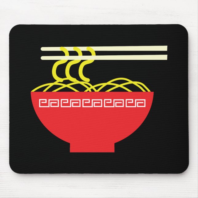 Noodles Mouse Pad (Front)