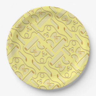 Noodles Pasta Kid 1st Birthday Party Italian Paper Plate