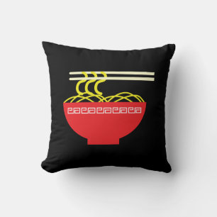 Noodles Throw Pillow