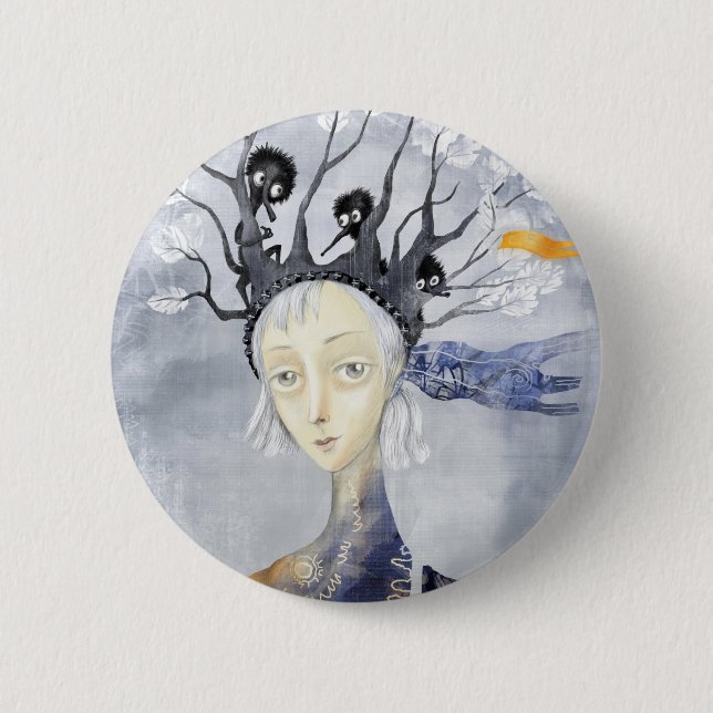 Noomshires 2 Inch Round Button (Front)