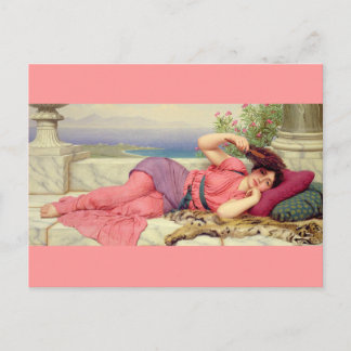 Noon day rest by Godward Postcard
