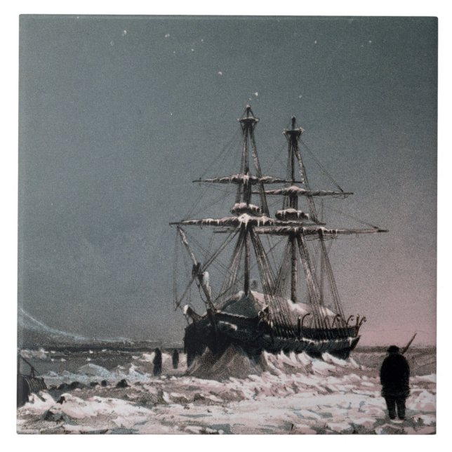 Noon: In Mid-Winter, Port Leopold, from 'Ten Colou Tile (Front)